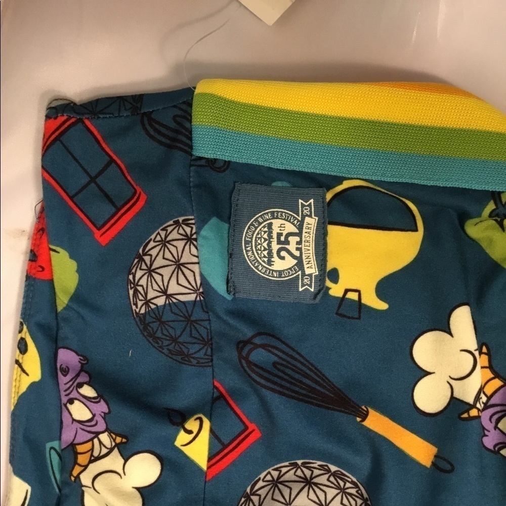 Disney 25th ANNIVERSARY FOOD & WINE CELEBRATION LEGGING SIZE SMALL - Picture 11 of 12